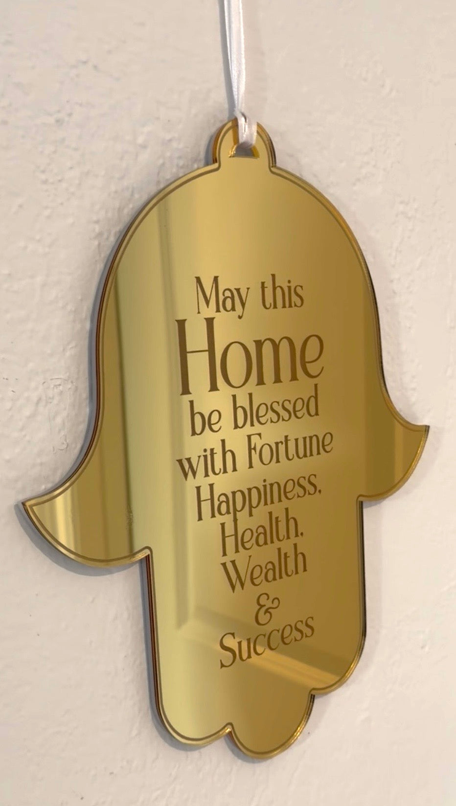 Large Hamsa Wall Blessing