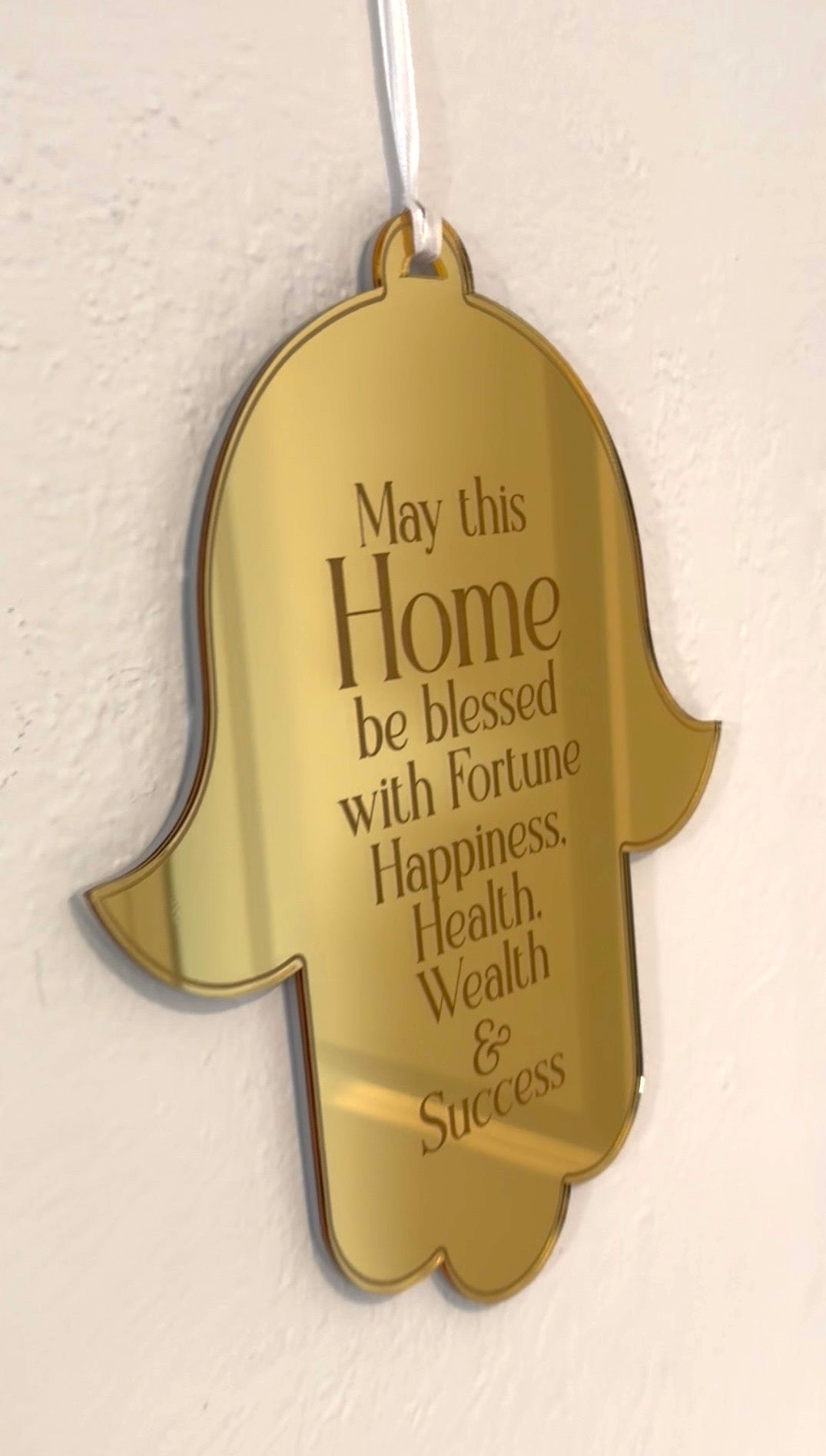 Large Hamsa Wall Blessing