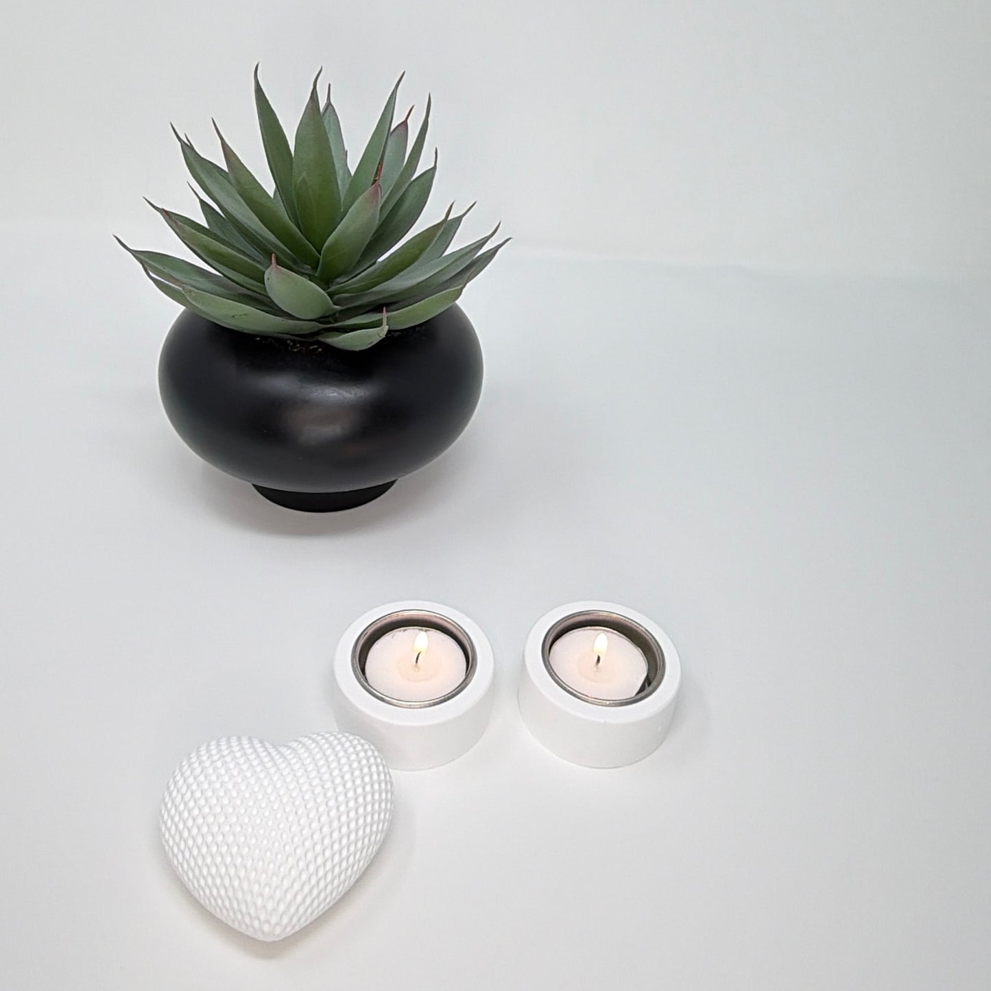 One Concrete Candle Holder