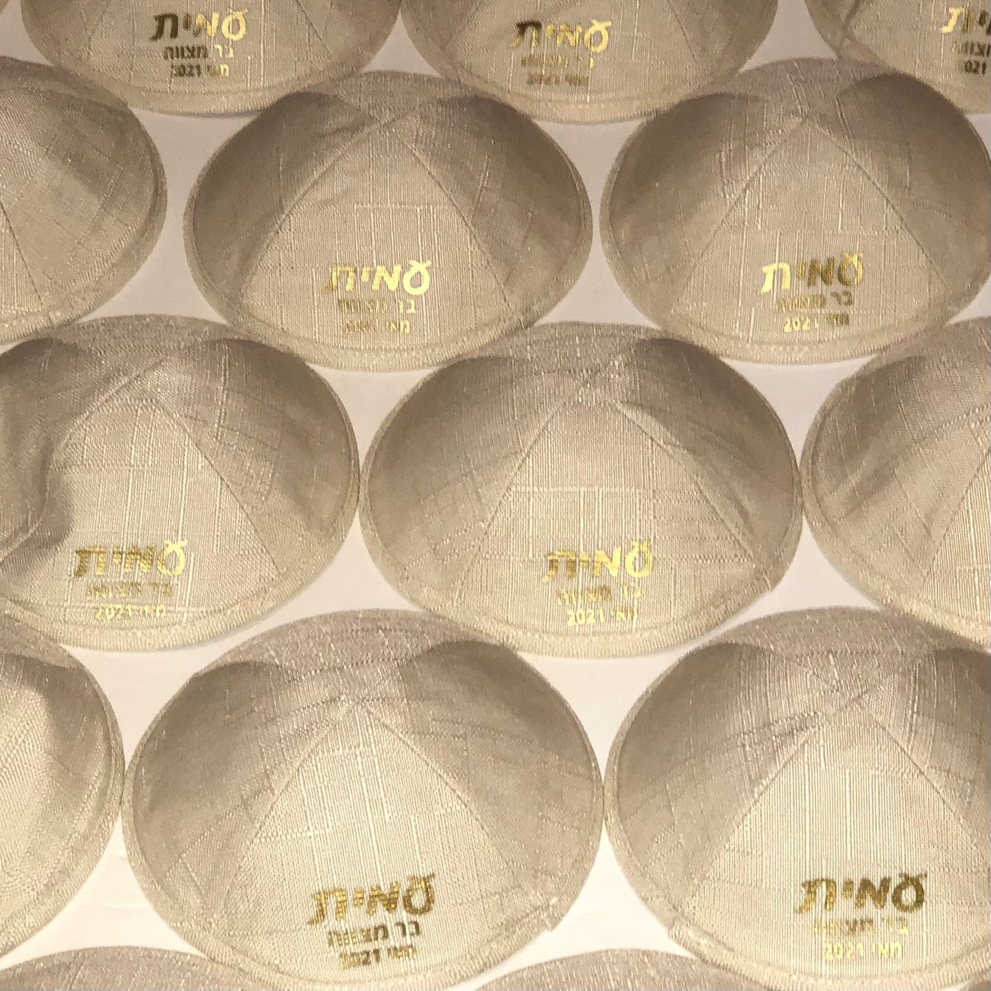 Linen Yarmulkes Kippahs for Special Events