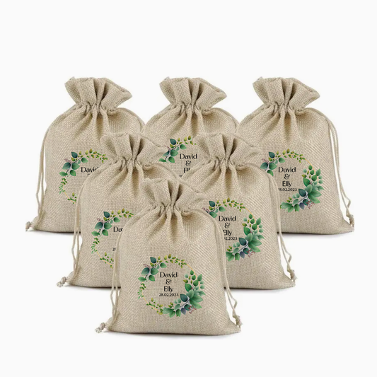 Linen Gift Bags