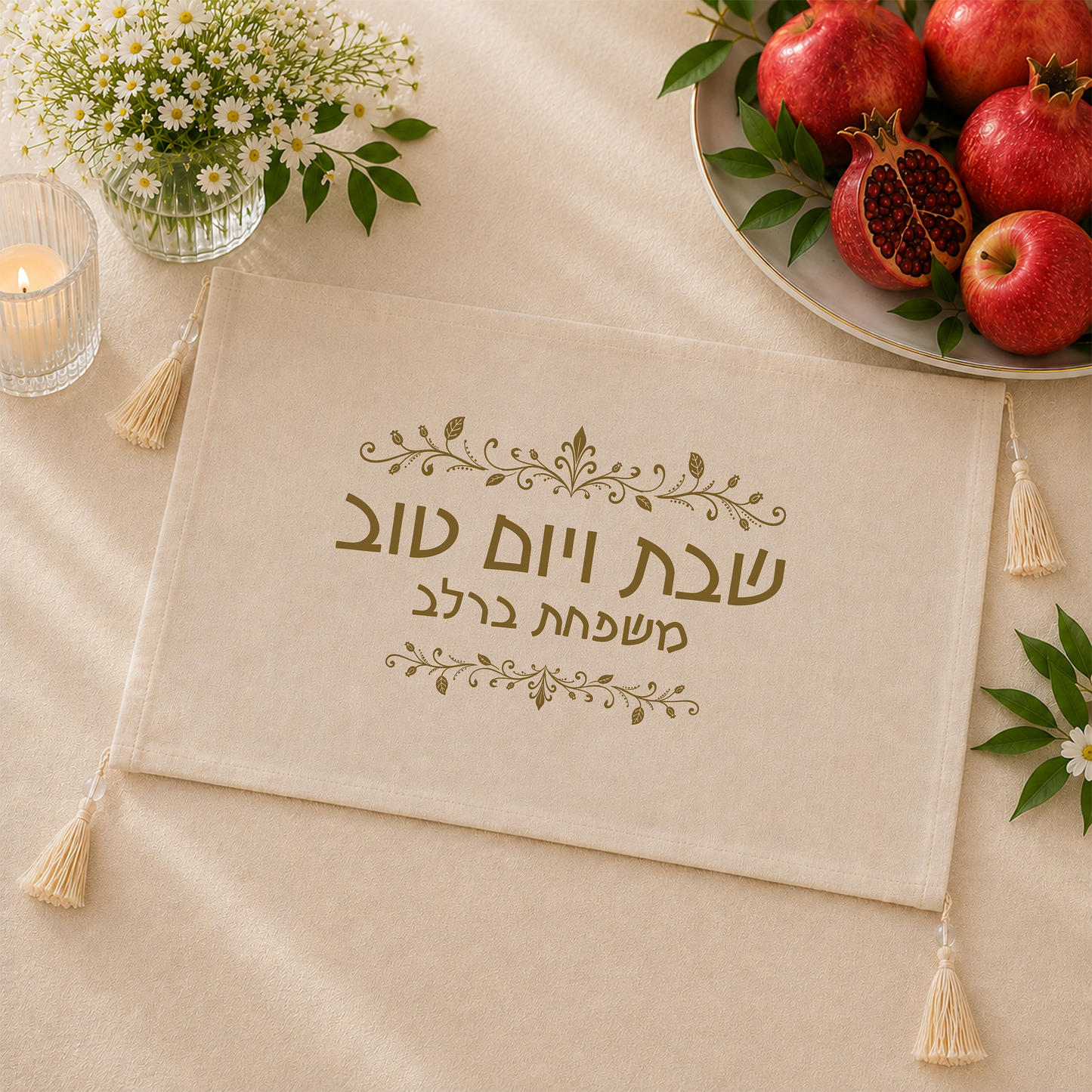 Sabbat Challah Cover - Print